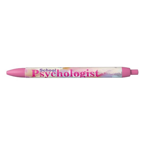 Pink School Psychologists Pen