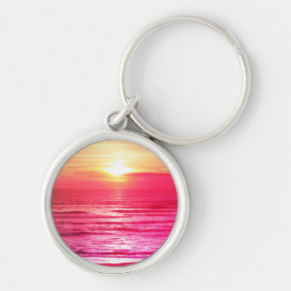 Pink Sea Keychain