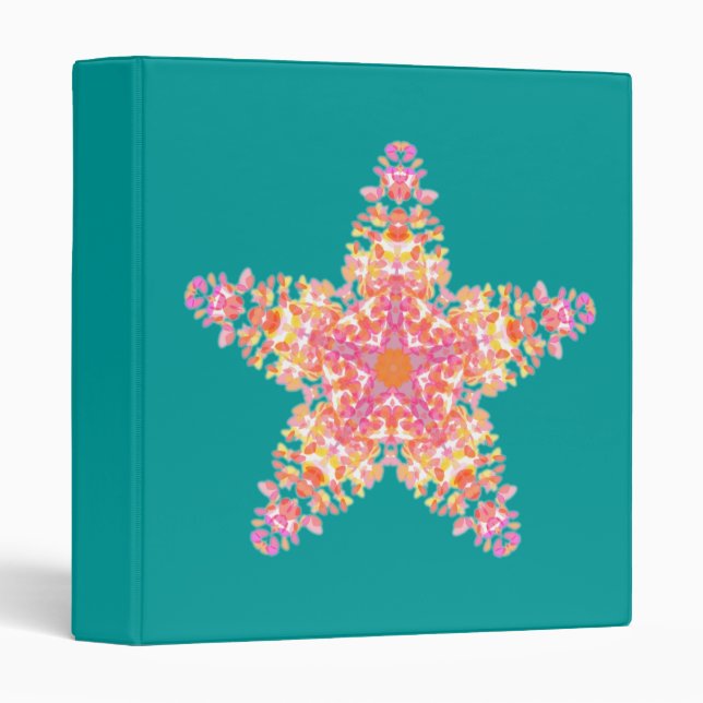 Pink Sea star, binder (Front/Spine)