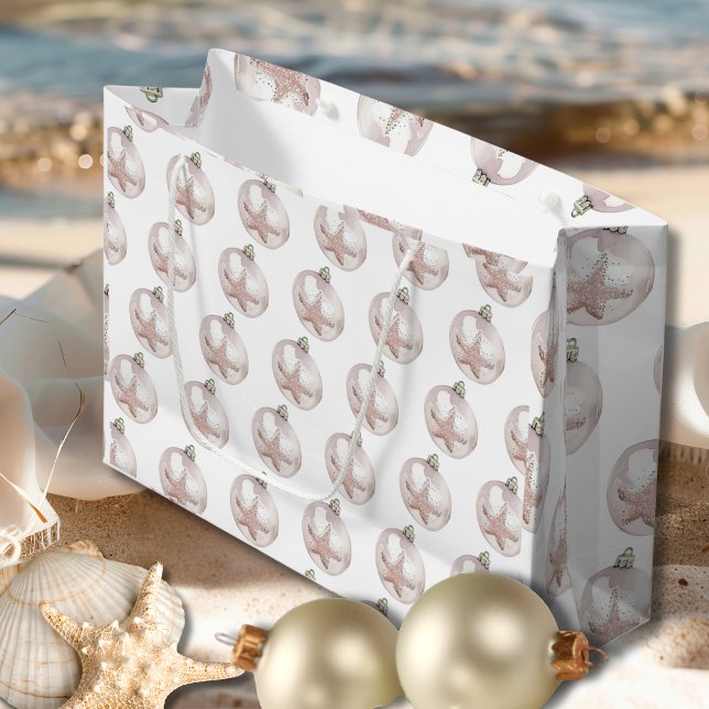Pink Sea Star Ornament Pattern Gift Bag (Pink Sea Star Ornament Pattern Gift Bag)
