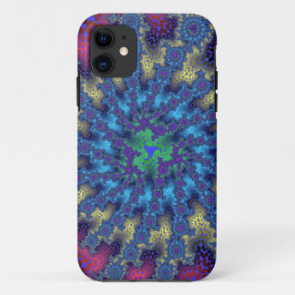 Pink Seafoam Burst iPhone 11 Case