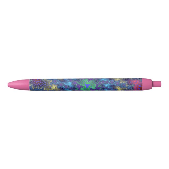 Pink Seafoam Burst Pen (Front)