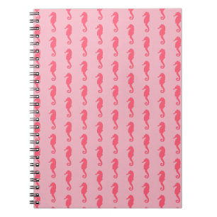 Pink Seahorse Notebooks