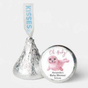 Pink Seal Baby Shower Hershey®'s Kisses®