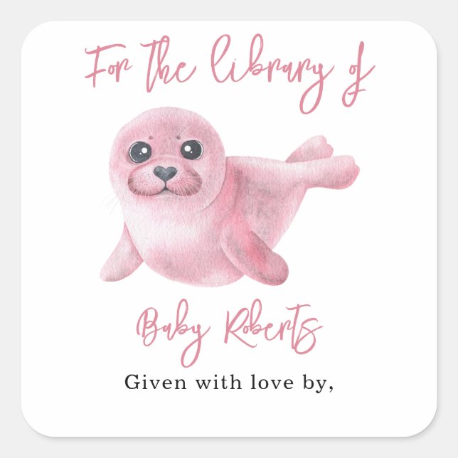 Pink Seal - for the library of (Front)