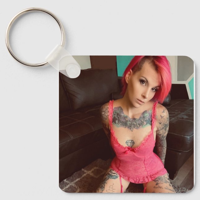 Pink Seduction/MVR Keychain (Front)