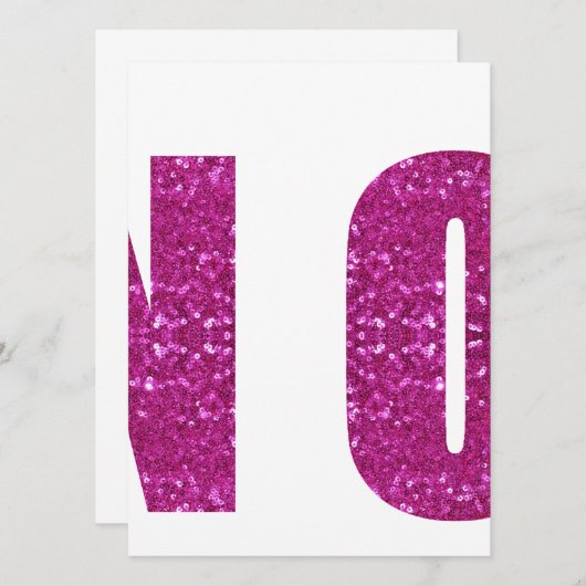 pink sequined no (Front/Back)