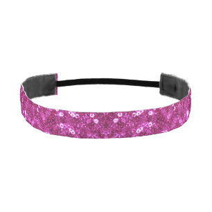 pink sequins headband