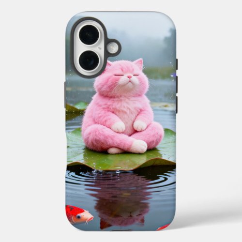 Pink Serenity 001 iPhone 16 Case