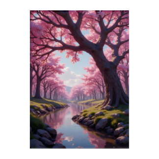 Pink Serenity Acrylic Print