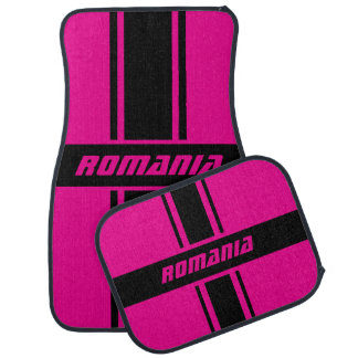 pink Set of Car Mats
