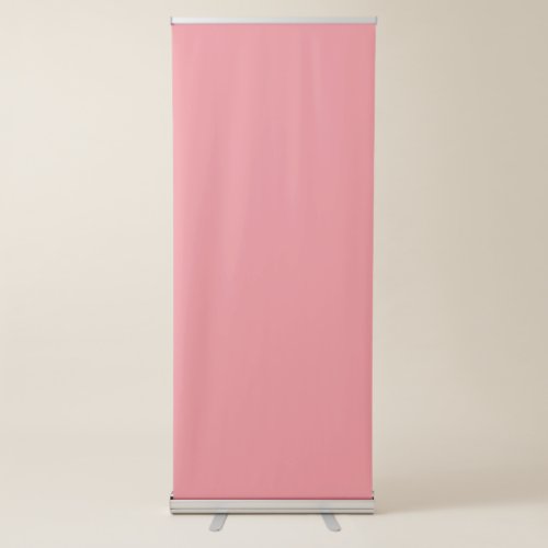 Pink shade Best Vertical Retractable Banner 