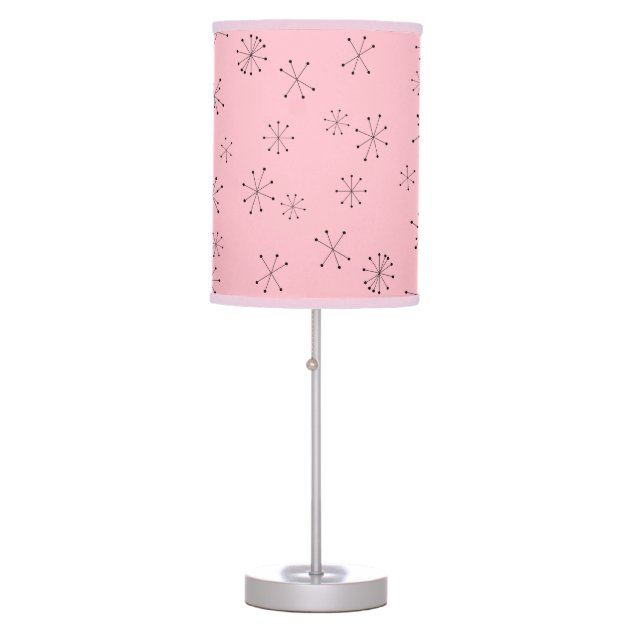 retro pink lampshade