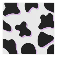 pink shadow cow print | Art Board Print