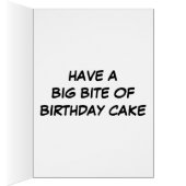 Pink Shark Tenth Birthday Cards (Inside (Right))