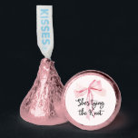 Pink She Tying The Knot Bridal Shower Hershey®'s Kisses®<br><div class="desc">Pink She Tying The Knot Bridal Shower Hershey®'s Kisses®. Matching items available.</div>
