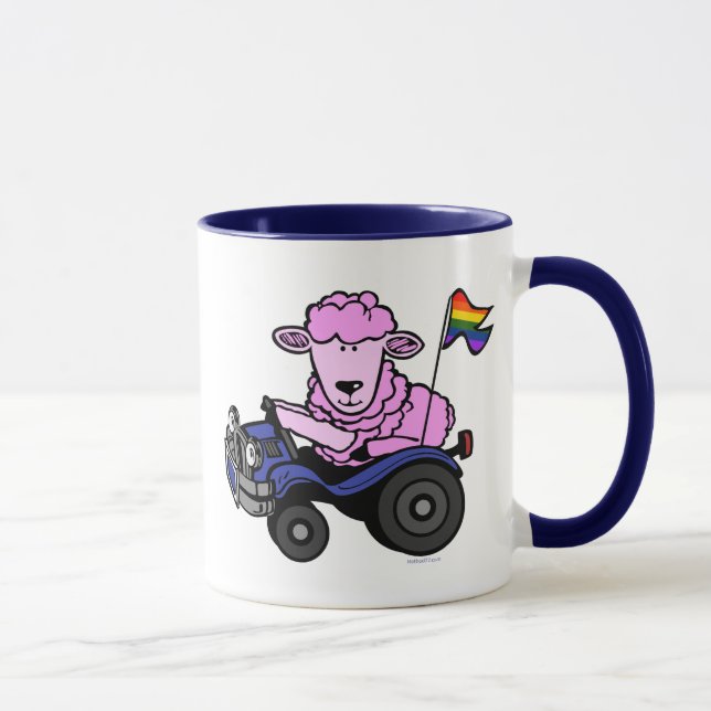 Pink Sheep 08 Mug (Right)