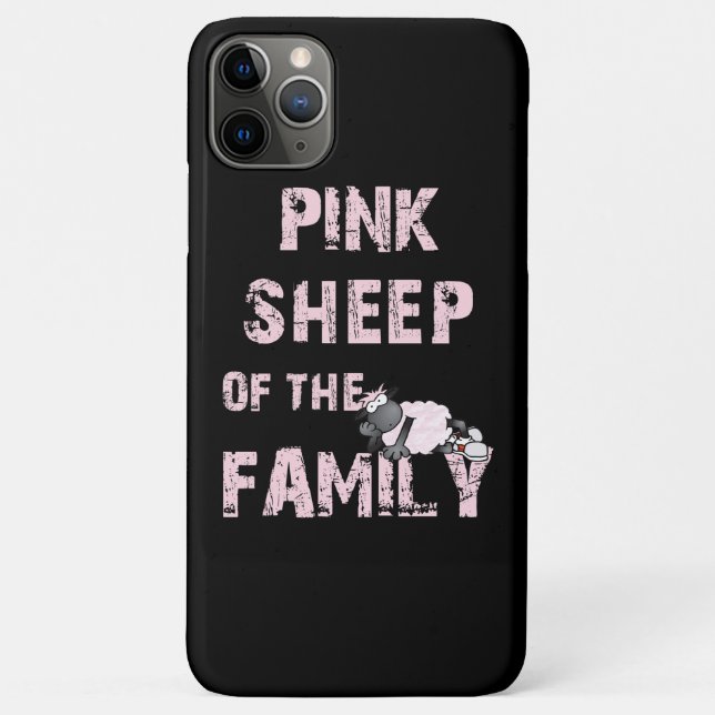 Pink Sheep Case-Mate iPhone Case (Back)