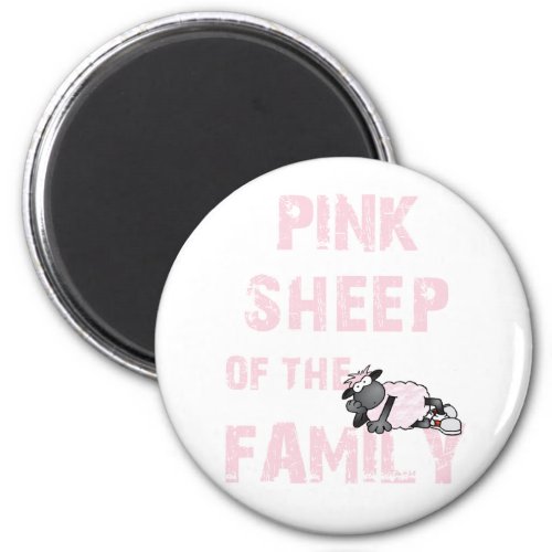 Pink Sheep Magnet