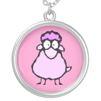 Pink Sheep Necklace
