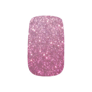 Pink Shimmer #2 minx nail art