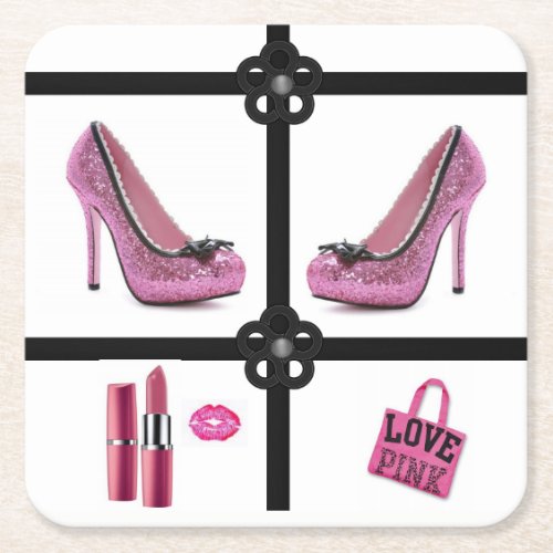 Pink Shoes Coaster