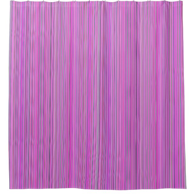 PINK SHOWER CURTAIN (Front)
