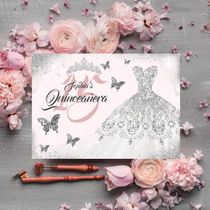 Wooden Butterfly Quinceanera Invitations, Personalized Birthday Invitation  Girl, birthday invitation, Sweet 16, Pink Flower Twined, Invitaciones Para  Quinceañera - Pack of 8 to 100 - Yahoo Shopping