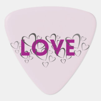Pink & Silver Love Picks
