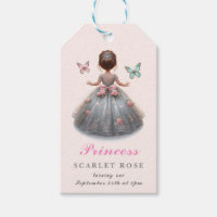 Pink silver princess gown Fairytale birthday party