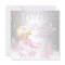 Pink Silver Sprinkle Butterfly Baby Shower Blonde