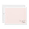Pink Simple Script Modern personalized Stationery