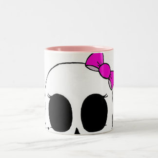 Pink Skellie Mug