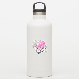 Pink Sketched Flower Bouquet Sticker