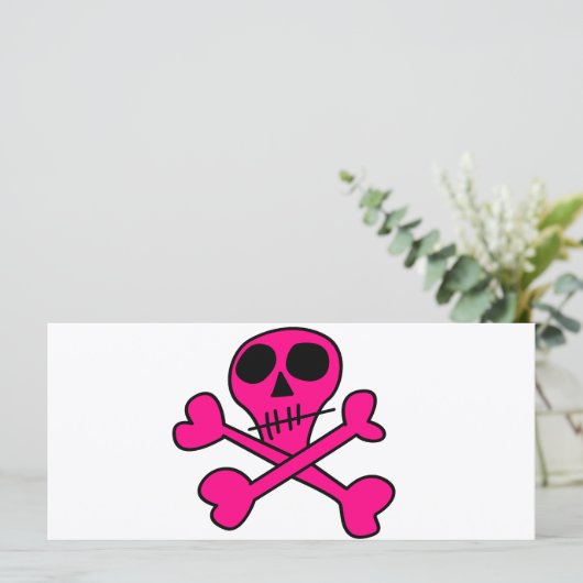 pink skull (Standing Front)