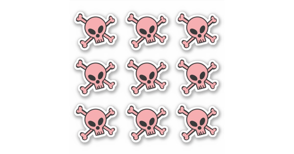 Skull and Cross Bones Cutout, Zazzle