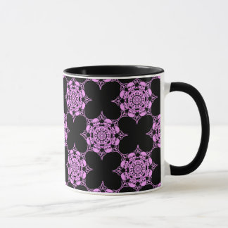 Pink Skull Circle Mug