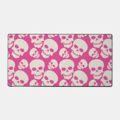 Pink Skull  Desk Mat (Front)