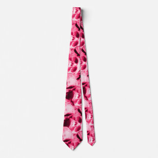 Pink Skulls Neck Tie