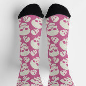 Pink Skulls Socks (Top)