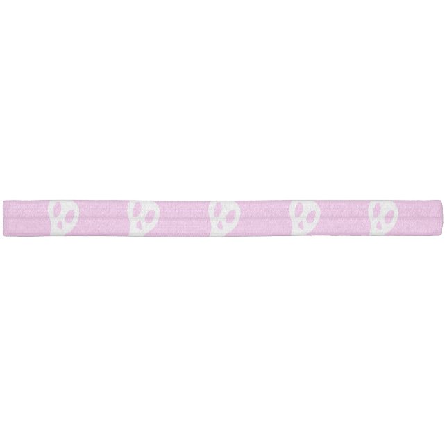 Pink Skully Elastic Hair Tie (Unwrapped)
