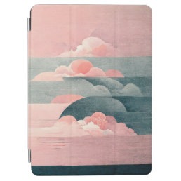 pink sky A pure and unique piece of aiart-vision iPad Air Cover