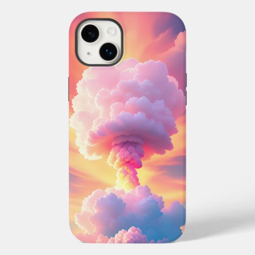 Pink sky explosion Clouds in pink harmony Case_Mate iPhone 14 Plus Case