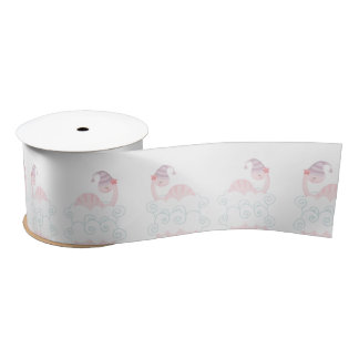 Pink Sleep Dinosaur Ribbon