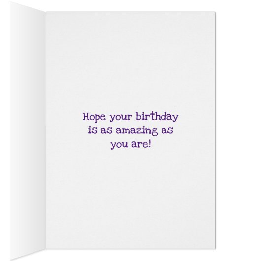 Pink Sleeping Kitty Cat Happy Birthday (Inside (Right))