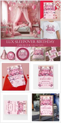 Pink Sleepover Birthday Party