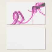 Pink Smoke Abstract (Front & Back)