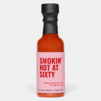 Pink Smokin Hot 60th Birthday Party Favor