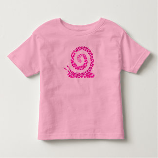 Pink Snail Toddler T-shirt
