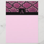 Pink Snakeskin Pattern (Front)